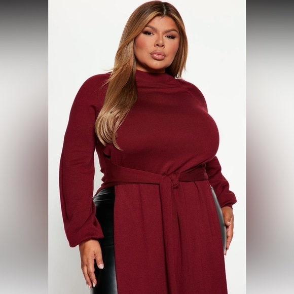 Pullover Sweater with high slit - Picture 4 of 6